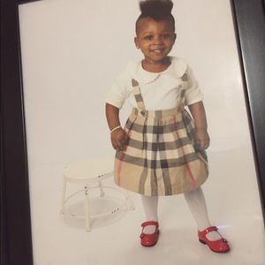 Burberry suspender dress